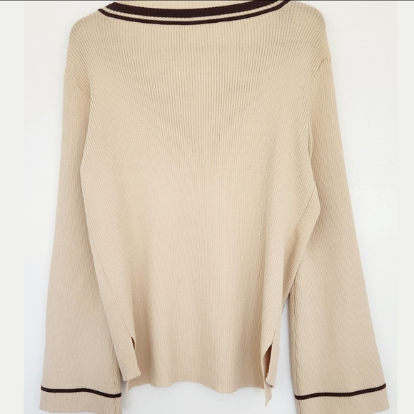 Rococo top in cream - Picture 2 of 4